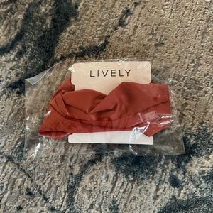 Lively Pink Silk Hair Accessory Scrunchie